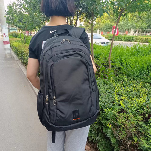 威豹学生男女双肩背包涤纶防雨