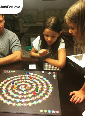 MathForLove美国数学跳棋 乘法除法数学策略桌游 Prime Climb玩具
