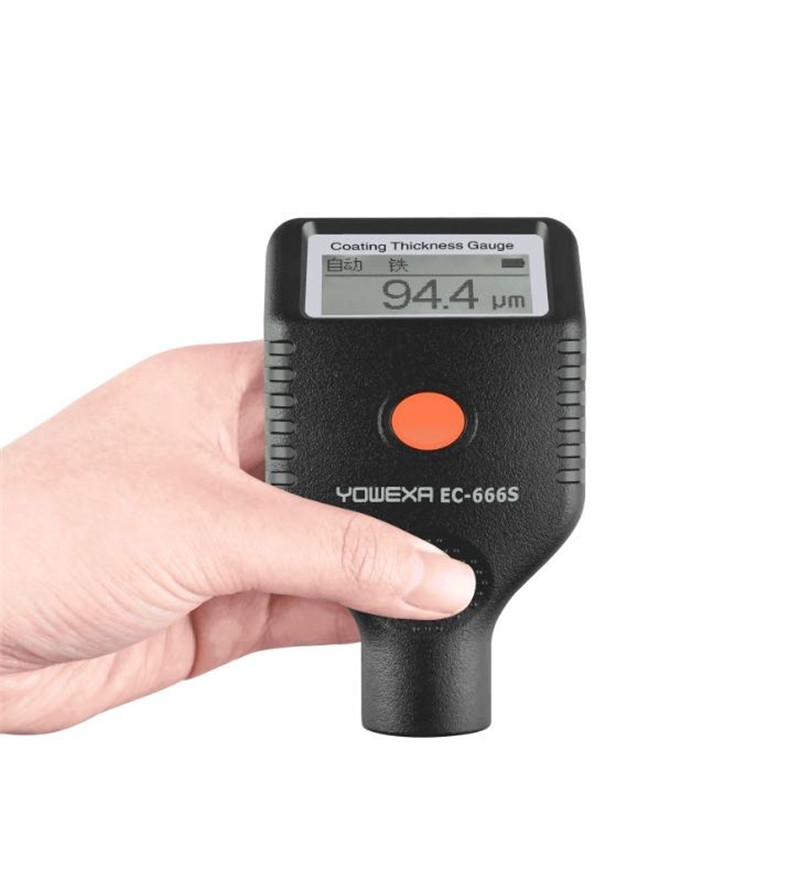 宇问EC-666S汽车漆膜仪 二手车油漆 漆面涂层测厚仪 检测仪蓝牙版