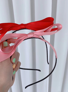 韩国原装进口Puell女童可爱蝴蝶结发箍 洋气百搭头箍超仙公主发饰