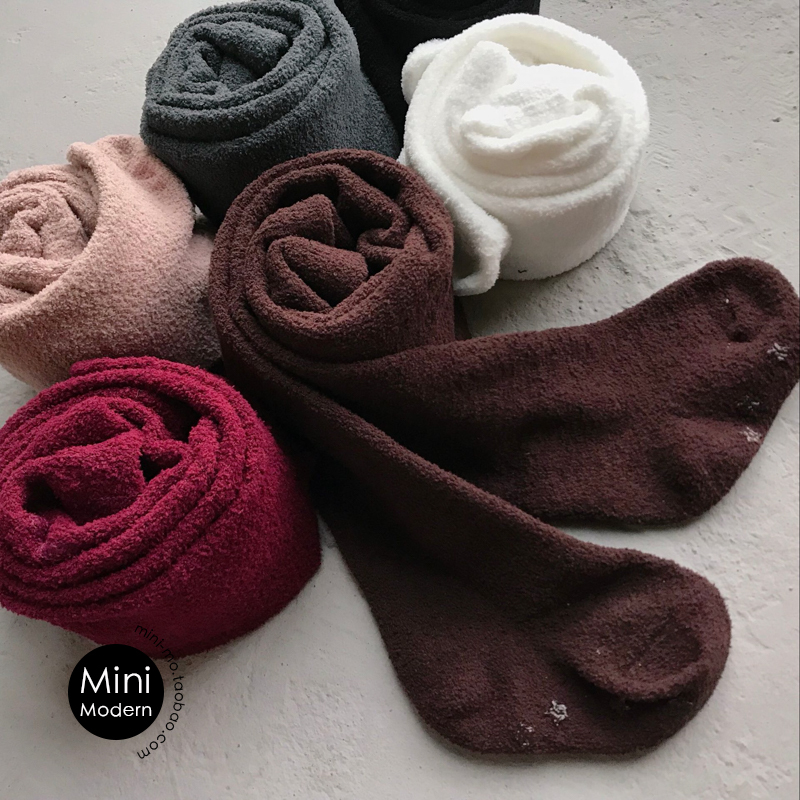 韩国秋冬儿童弹力棉珊瑚绒连裤袜