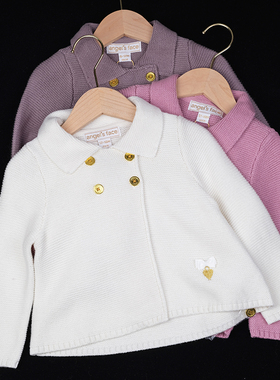 英国原装进口Angels Face秋冬英伦风针织开衫 男女童可爱幼儿毛衣