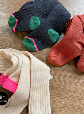 韩国原装进口春秋Yoi女童可爱柔软纯棉连裤袜 洋气舒适防滑袜子