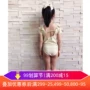 Mini hiện đại Hàn Quốc benebene bé gái ngọt ngào backless nấm ren áo tắm một mảnh - Đồ bơi trẻ em đồ bơi nữ sinh