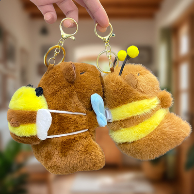 思奈儿卡皮巴拉挂件钥匙扣