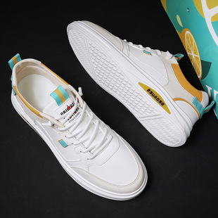 小众设计潮鞋 帆布男鞋 潮流百搭增高厚底运动休闲板鞋 2026新款 夏季