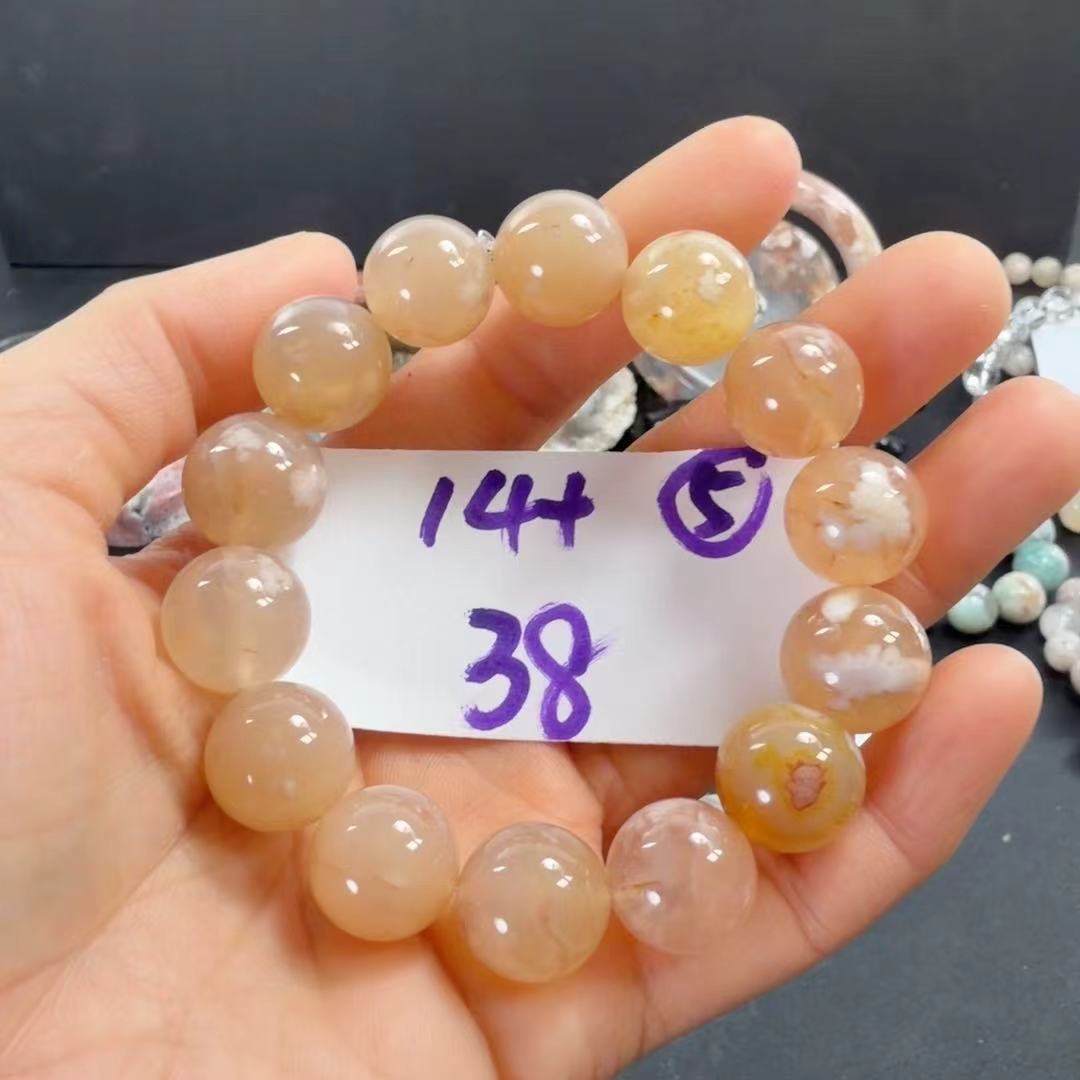 1305樱花玛瑙手串14