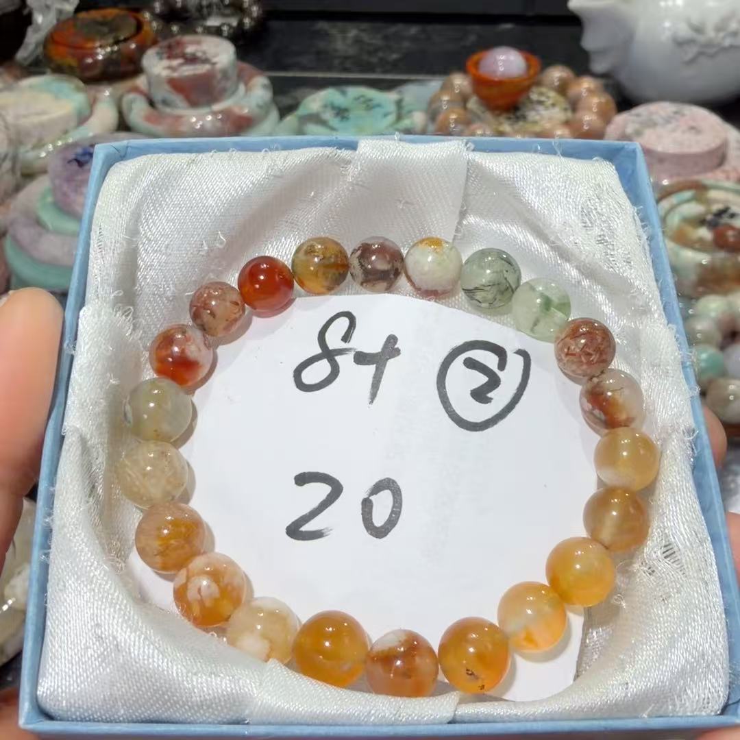 1303樱花玛瑙手串8