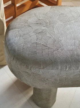 casamance法国进口面料Cleo现代简抽象几何图案编织窗帘家具坐垫