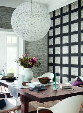 德国进口墙纸古典工业风餐厅沙发背景壁纸860504 860511 860603