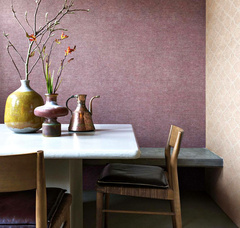 荷兰BN进口素色麻面质感墙纸219430 219431 219432 219433 219434