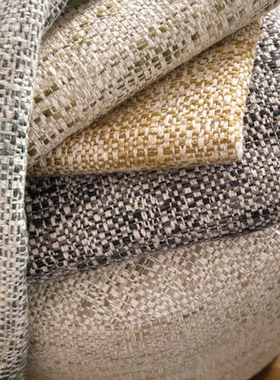 casamance法国原装进口面料Kiona现代意式风家具沙发布艺窗帘平纹