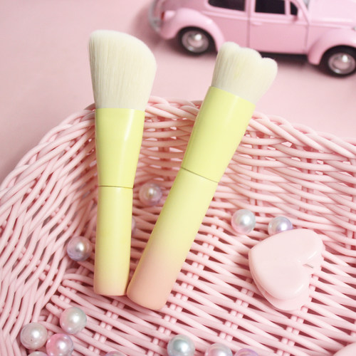 清仓VDL套刷2件套粉底液刷修容刷人造纤维花朵粉底mini腮红散粉