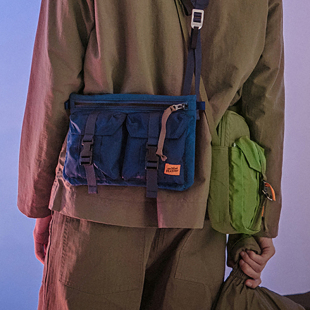 鞍囊包休闲单肩包 饰工装 theMADHATcher 「无战旗下」立体袋装