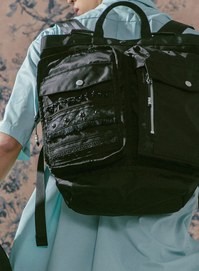 theMADHATcher「解构」双肩包流苏串珠CORDURA民族风学生托特包