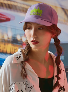 theMADHATcher「STEREO 立体声」复古男女五片弯眉棒球帽鸭舌帽