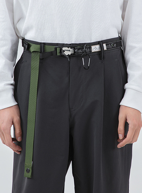 theMADHATcher「山野之旅」MOLLY机能尼龙皮带腰带FIDLOCK插扣