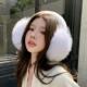 真狐狸毛可爱保暖耳套耳捂韩版 秋冬女獭兔毛架子护耳加厚出游耳暖