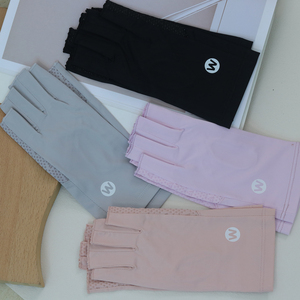 麦田鹿美甲手套防晒手套女夏季薄款锦纶冰丝透气触屏骑行防紫外