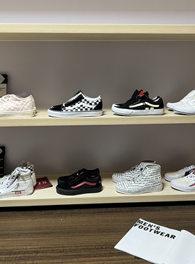 [清仓瑕疵2]VANS Sk8 OS米白黑色高帮解构休闲板鞋VN0A3WM127I