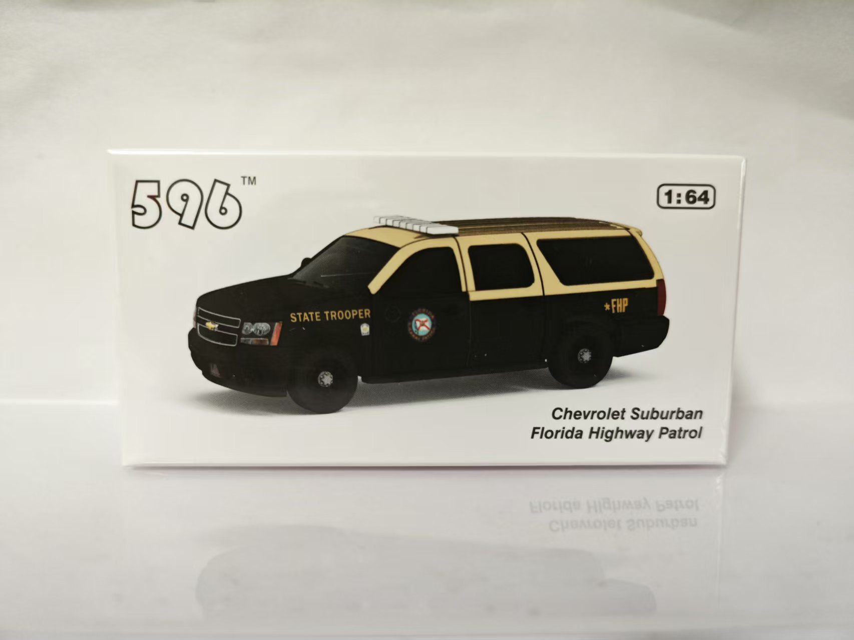 596 Model 1:64 仿真雪佛兰 萨博班 佛罗里达FHP涂装 合金车模型