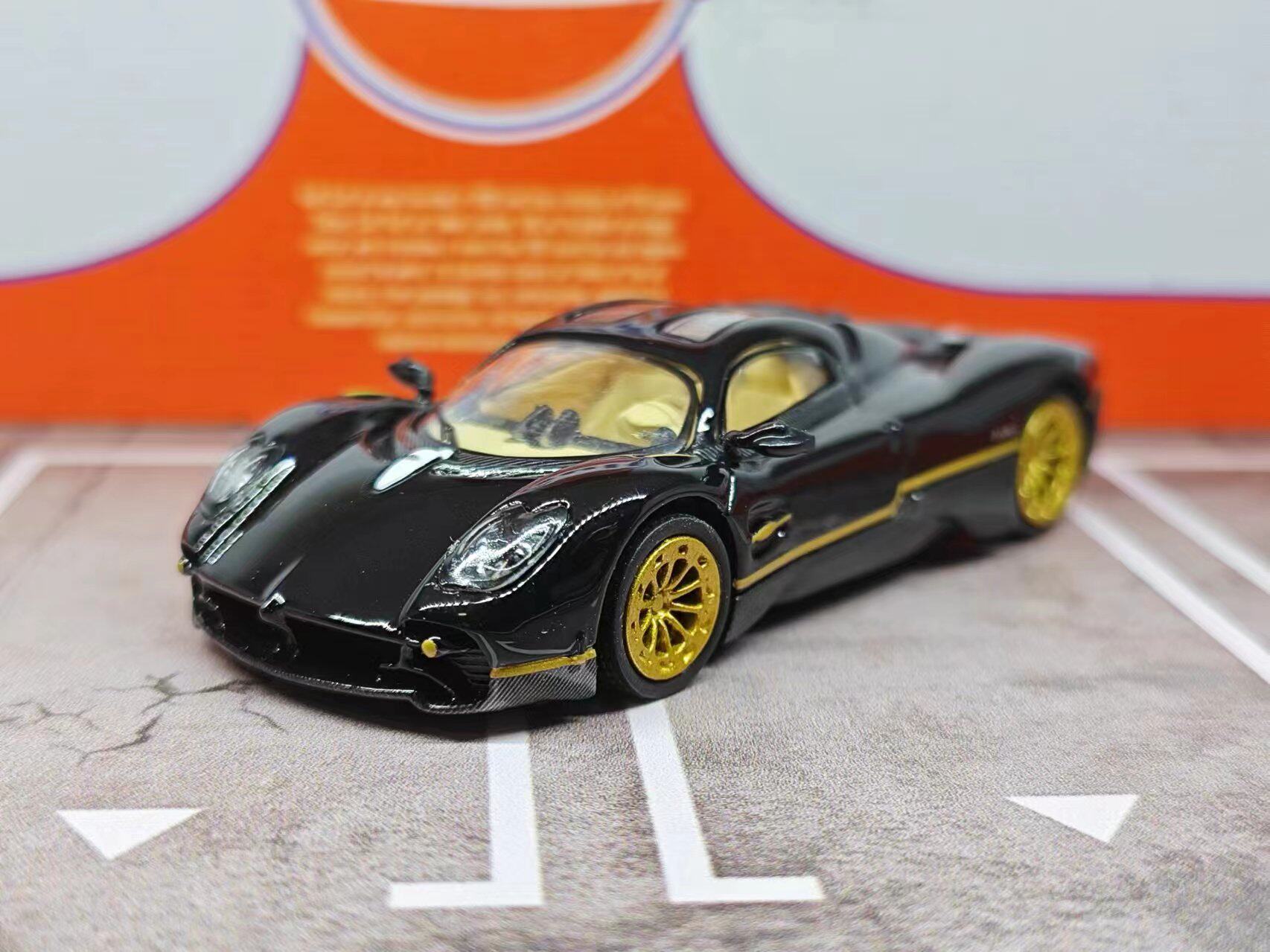 CCA x 潮梦ModemDream1/64帕加尼乌托邦仿真合金车模黑色加碳涂装图片