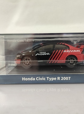 DCT合金1:64仿真跑车本田思域FD2模型Type R合金车模型奔驰E55GTR