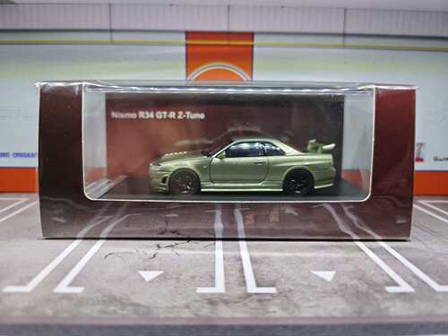 MH MOTORHELIX 1:64 尼桑NISSAN R34 GTR Z TUNE 仿真合金车模
