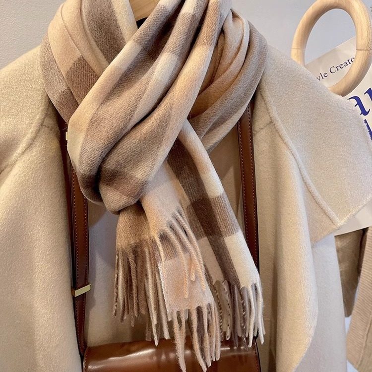 重磅珍品澳洲wool简约百搭格子羊毛围巾女情侣窄版长款男士围脖,服饰配件/皮带/帽子/围巾,围巾/丝巾/披肩,淘宝优惠券,粉丝福利购,淘宝优惠卷