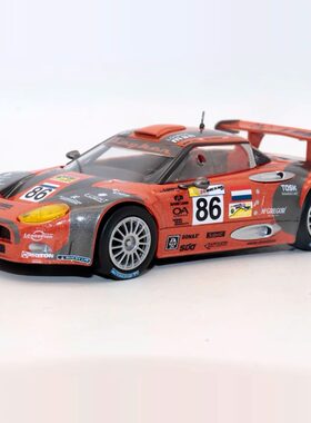 合金车 Altaya 1 43 Spyker C8 GT2-R世爵C8勒芒赛车模型摆件