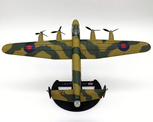 144战机Avro Lancaster 外贸1 683 兰开斯特轰炸机模型摆件 英
