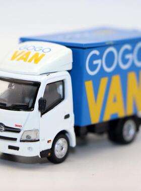 TINY微影玩具HINO 300 GOGOVAN BOX LORRY 日野货车运输车模型