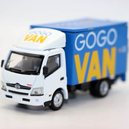 TINY微影玩具HINO 300 GOGOVAN BOX LORRY 日野货车运输车模型