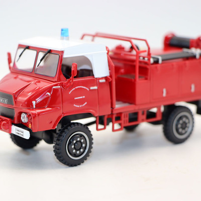 合金消防车模型仿真玩具车模摆件