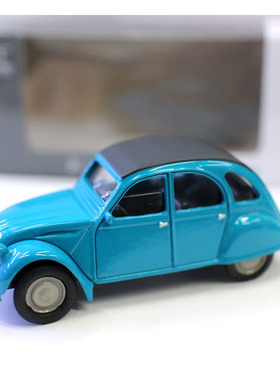 法国NOREV 1 64合金车Citroen雪铁龙2CV老爷车模复古情怀摆件经典