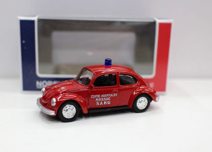 外贸NOREV 1/64 合金车 VW 1303 大众甲壳虫警车模型经典收藏精品