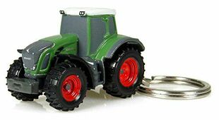UH农机玩具 Fendt 芬特拖拉机合金模型个性挂件钥匙扣创意链