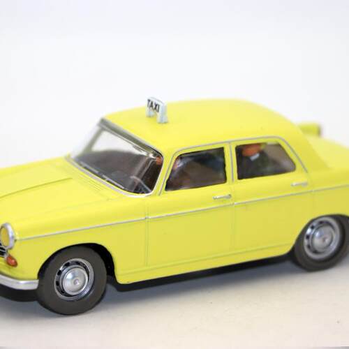 1:43 Blake Mortimer卡通漫画车PEUGEOT 404标致汽车模型摆件