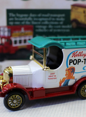 外贸Days Gone 老爷车Bullnose Van牛鼻子莫里斯货车复古模型玩具