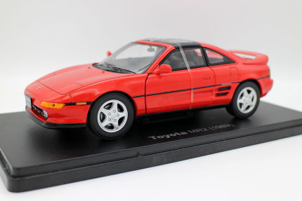 外贸1/24精品仿真合金车MR2 1989 丰*田汽车跑车模型摆件收藏