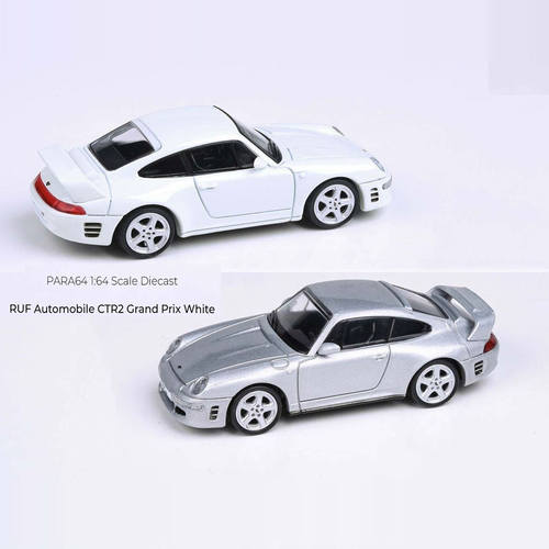 PARA64 合金车 1 64 RUF CTR2 保s时捷跑车如虎黄鸟汽车模型摆件