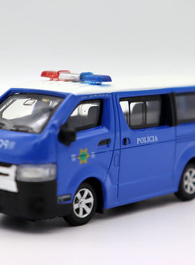 TINY微影1/64合金澳门警车模型