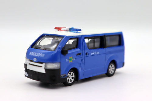 TINY微影1/64合金澳门警车模型