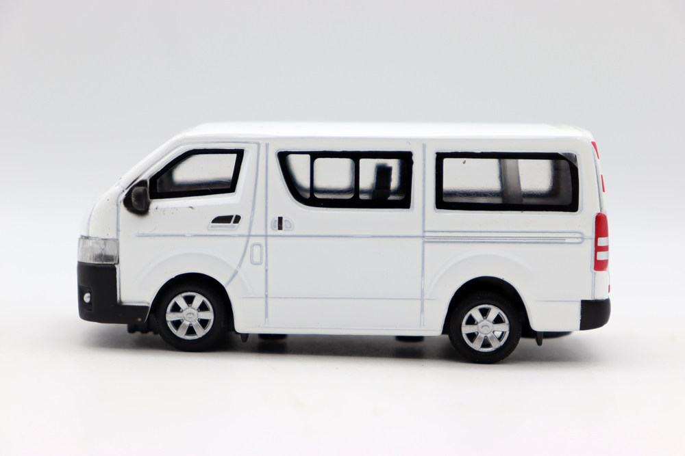 Tiny微影玩具1 64 HIACE 丰田Hiace九巴KMB面包车合金模型摆件