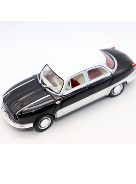 威姿1 43合金车 Panhard Dyna Z12 法国潘哈德汽车老爷车模型经典