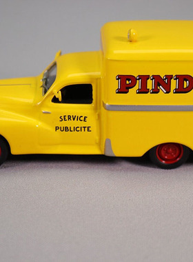 外贸1 43合金车Peugeot 203 C8 PINDER 标致马戏团车玩具模型摆件