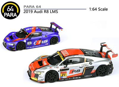 PARA1/64奥迪R8LMS赛车合金仿真