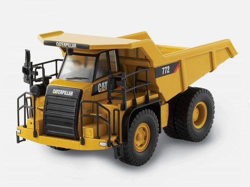 卡特1/50 Cat 772 Off Highway Truck矿用卡车翻斗车模型合金摆件