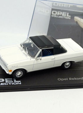 外贸IXO 1/43合金车 OPEL REKORD A CABRIOLET 欧宝汽车模型经典