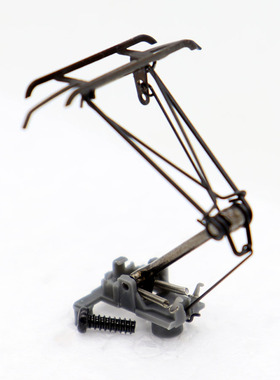 HO火车模型Arm bow pantograph 1 87 电力火车天线受电弓臂弓配件